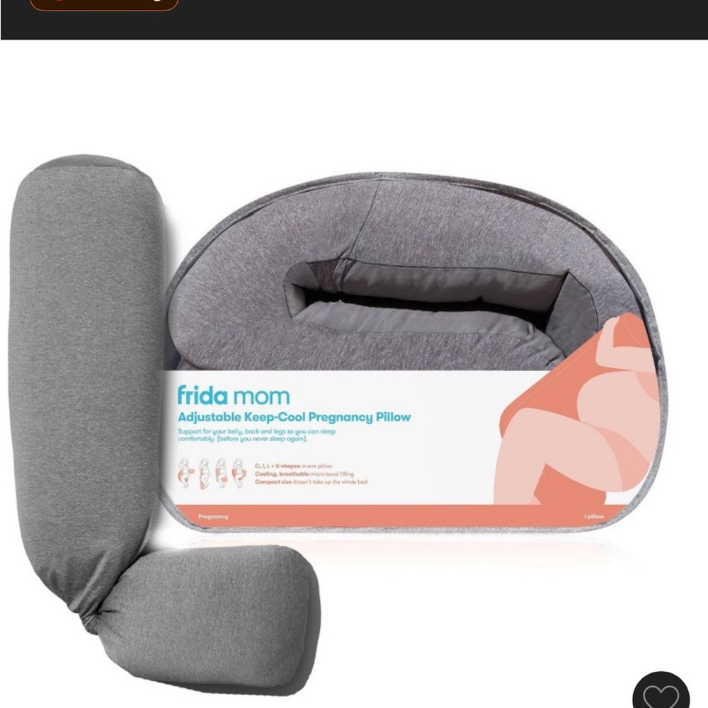 Frida Mom Adjustable Pregnancy Pillow